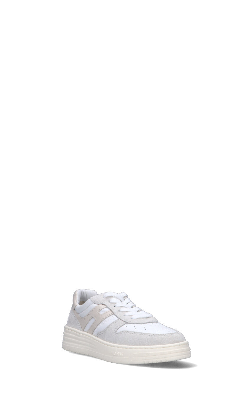 HOGAN Sneaker donna bianca in suede