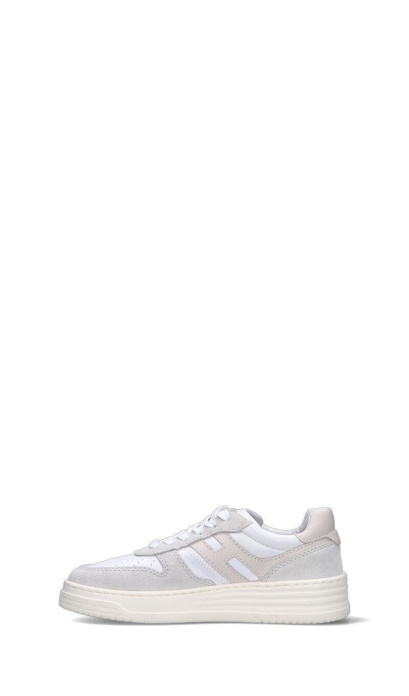 HOGAN Sneaker donna bianca in suede