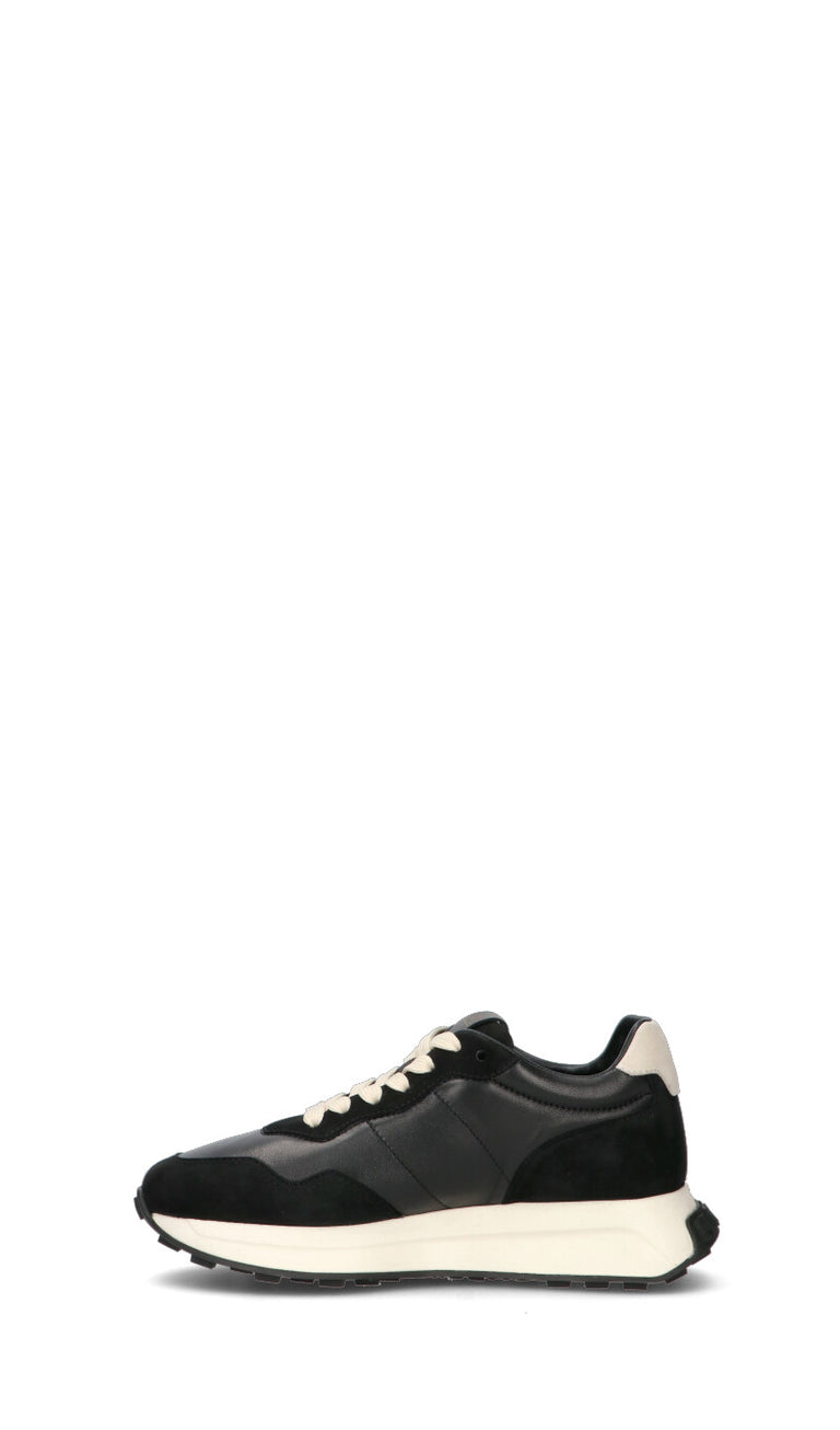 HOGAN - H641 Sneaker donna nera in suede