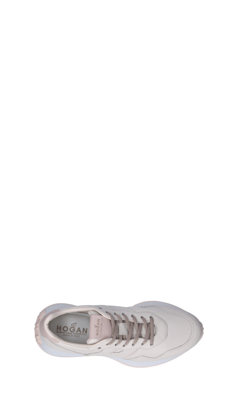 HOGAN Sneaker donna panna in pelle