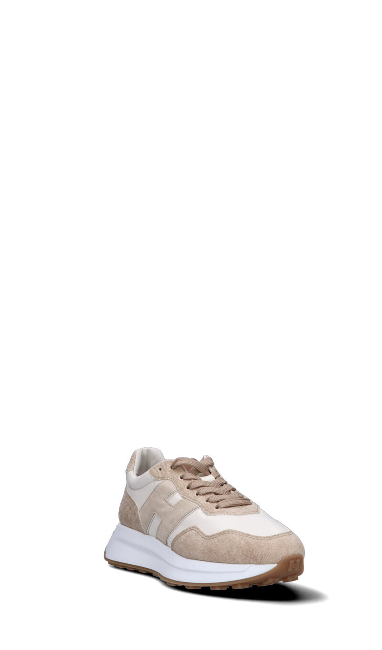 HOGAN Sneaker donna beige/avorio in pelle