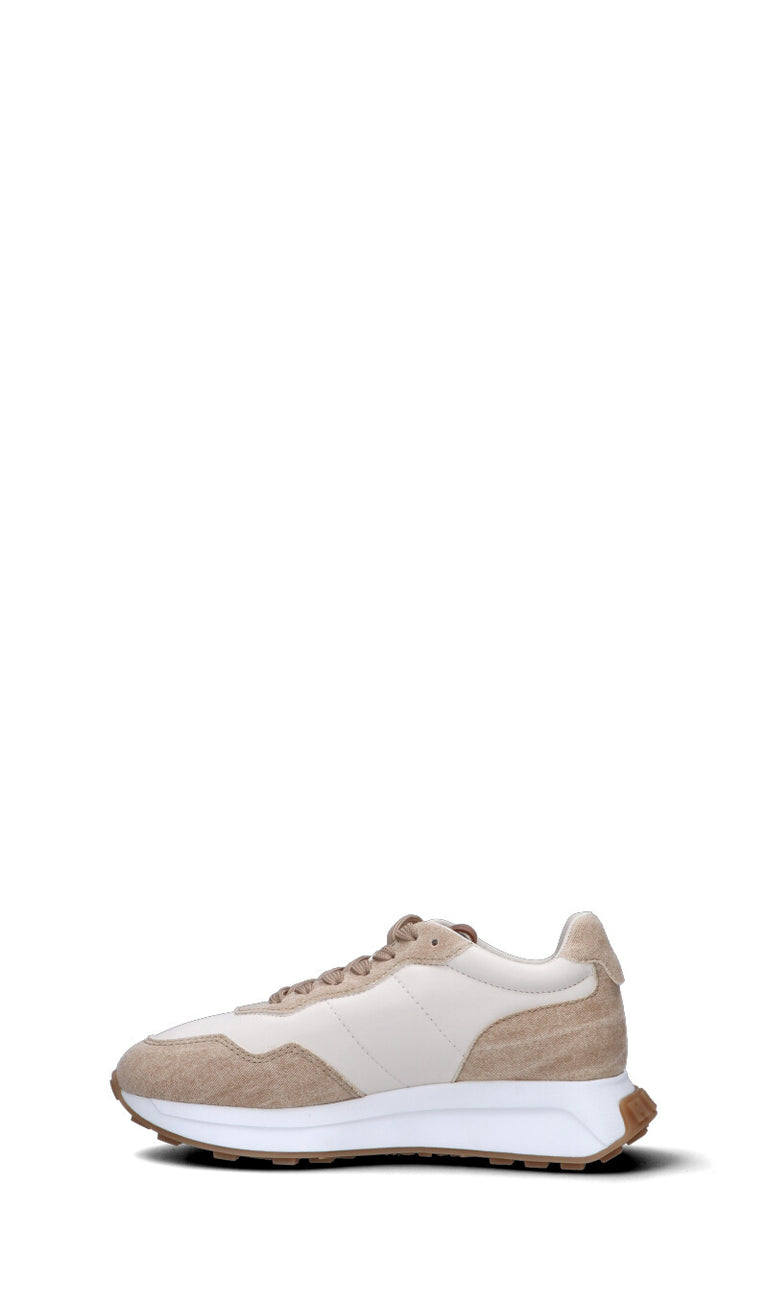 HOGAN Sneaker donna beige/avorio in pelle