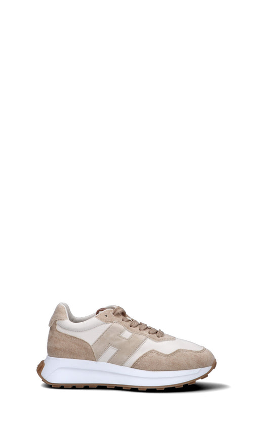 HOGAN Sneaker donna beige/avorio in pelle