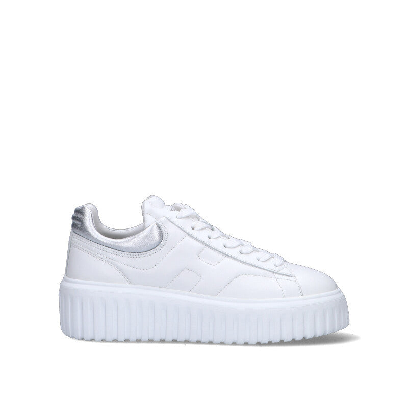 HOGAN - H-STRIPES Sneaker donna bianca in pelle