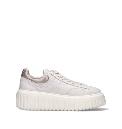 HOGAN Sneaker donna panna in pelle