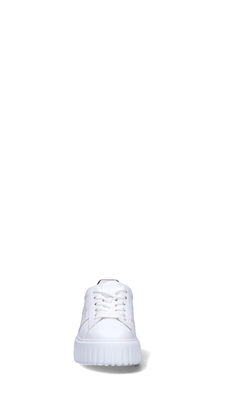 HOGAN - H-STRIPES Sneaker donna bianca/nera in pelle