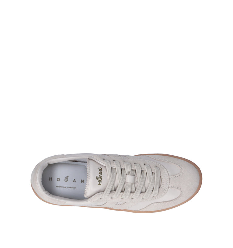 HOGAN Sneaker donna bianca in pelle