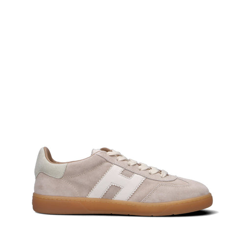 HOGAN COOL Sneaker donna beige in pelle