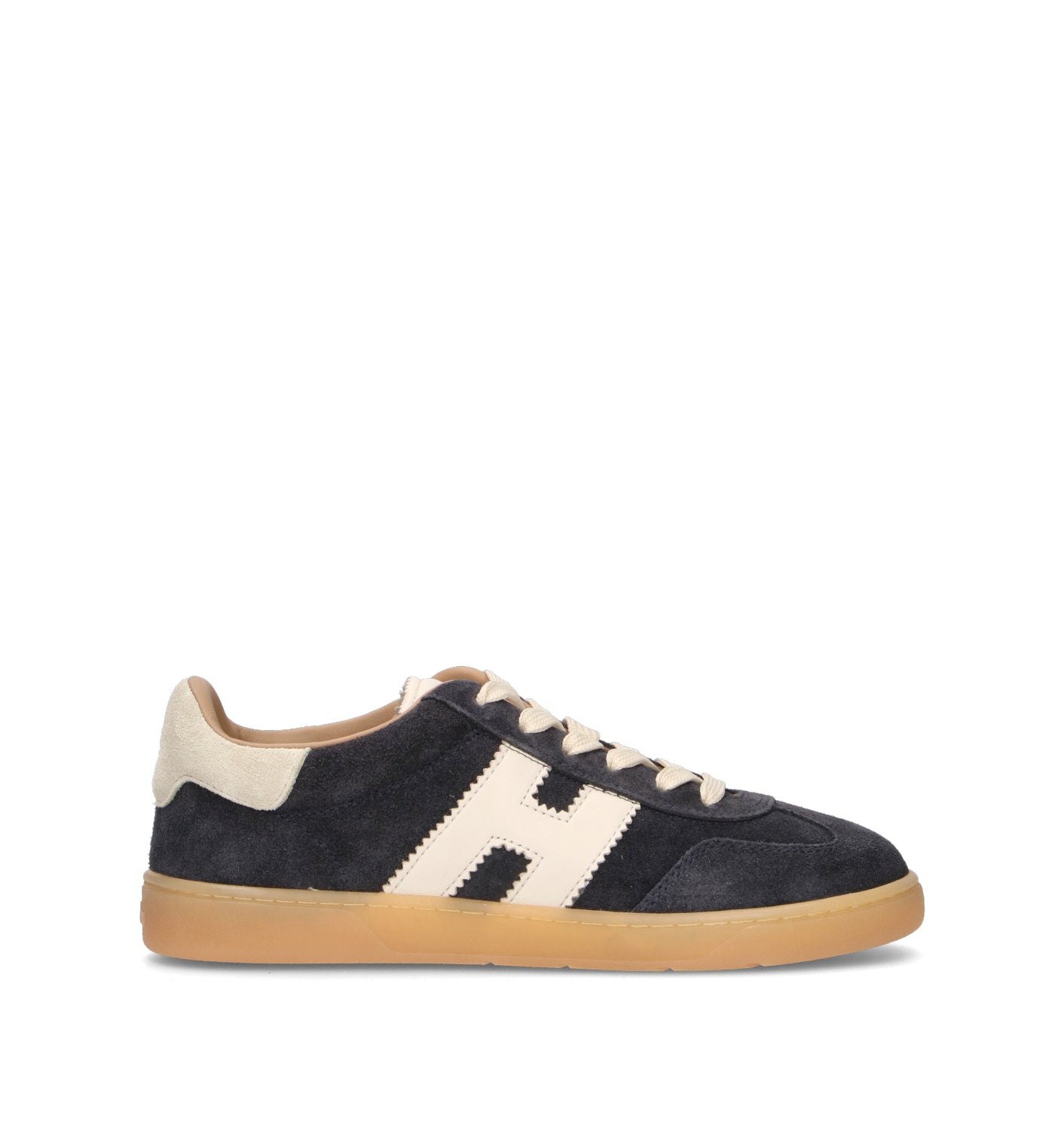 HOGAN COOL Sneaker donna blu in suede