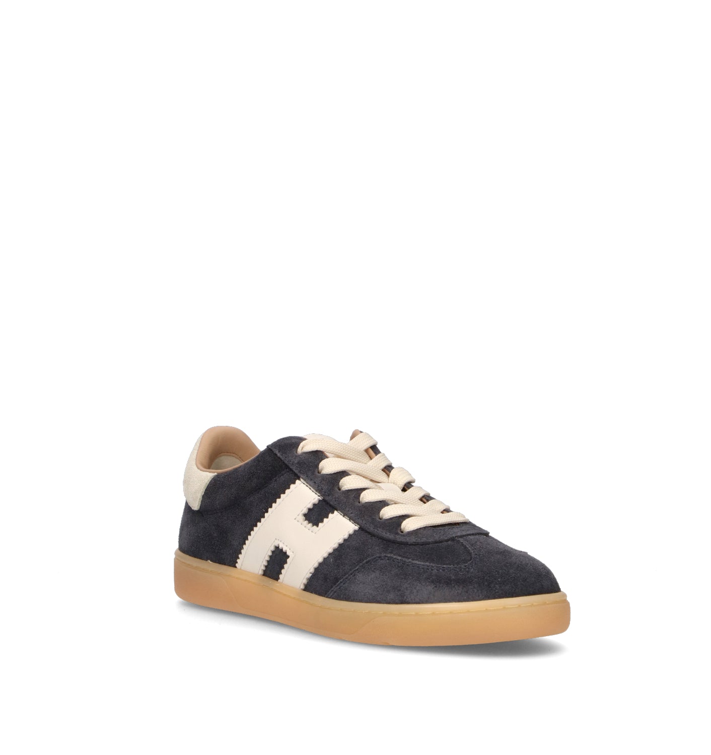 HOGAN COOL Sneaker donna blu in suede