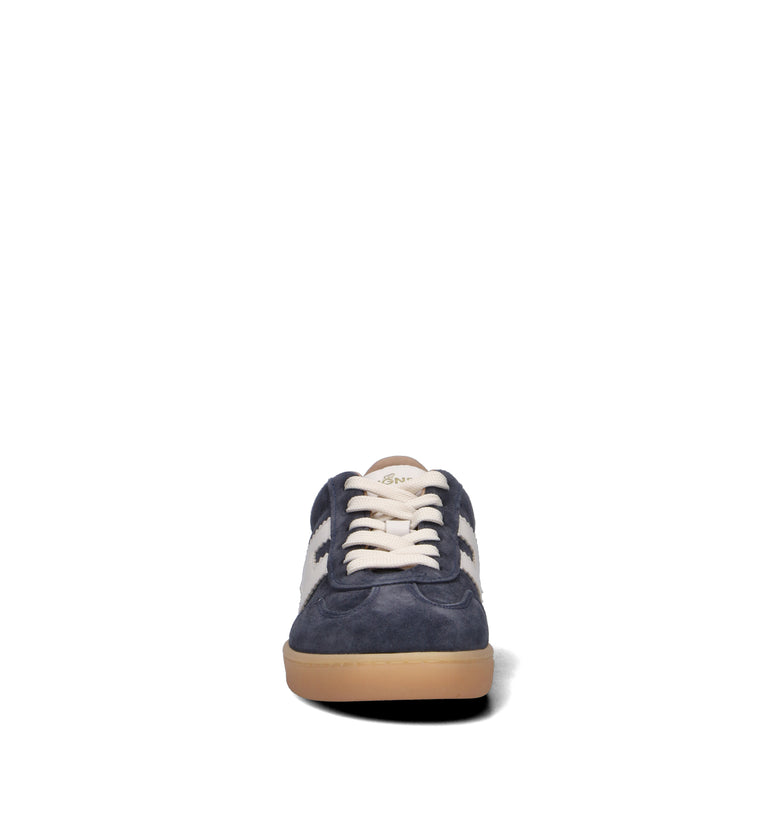 HOGAN COOL Sneaker donna blu in suede