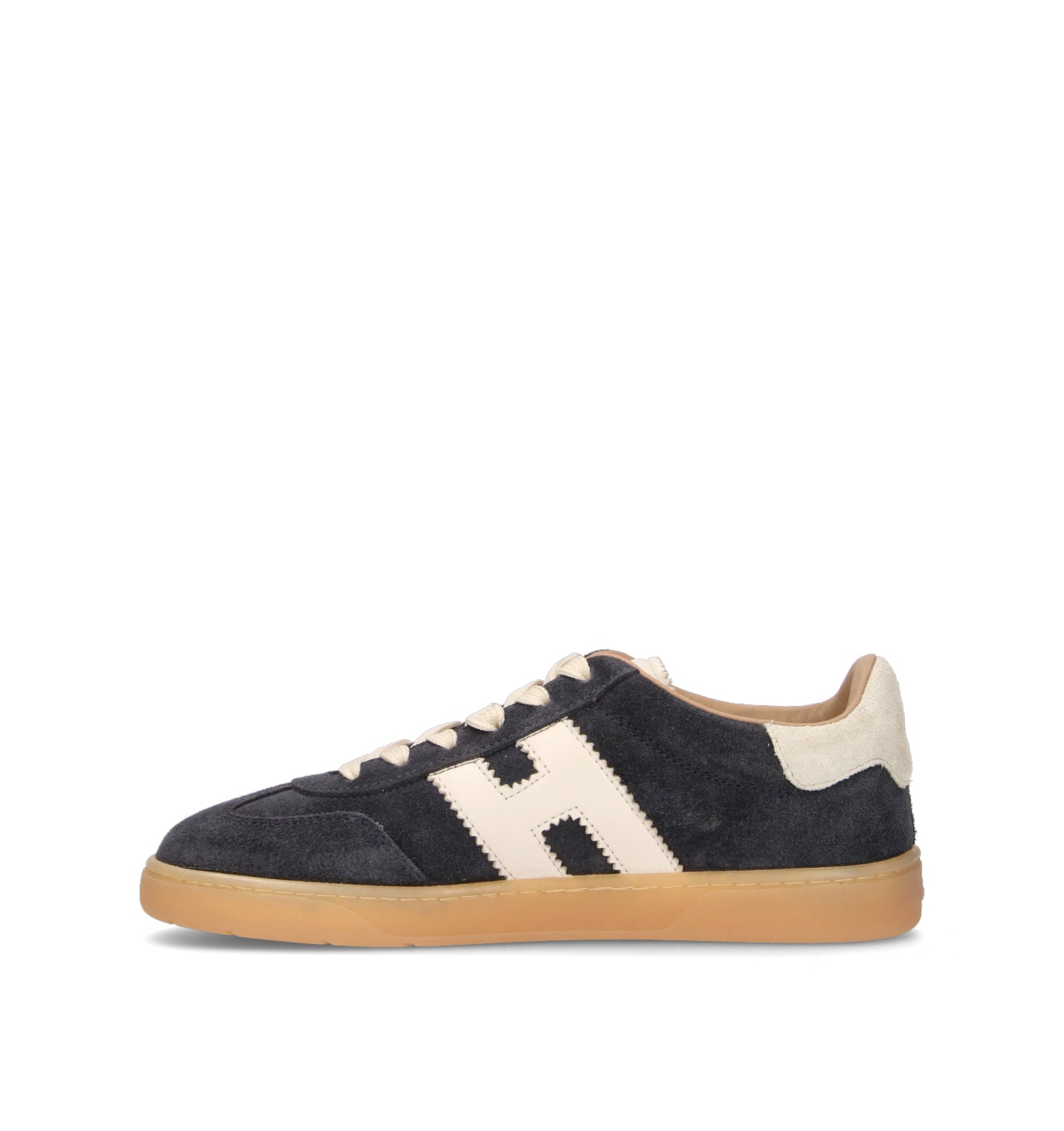 HOGAN COOL Sneaker donna blu in suede
