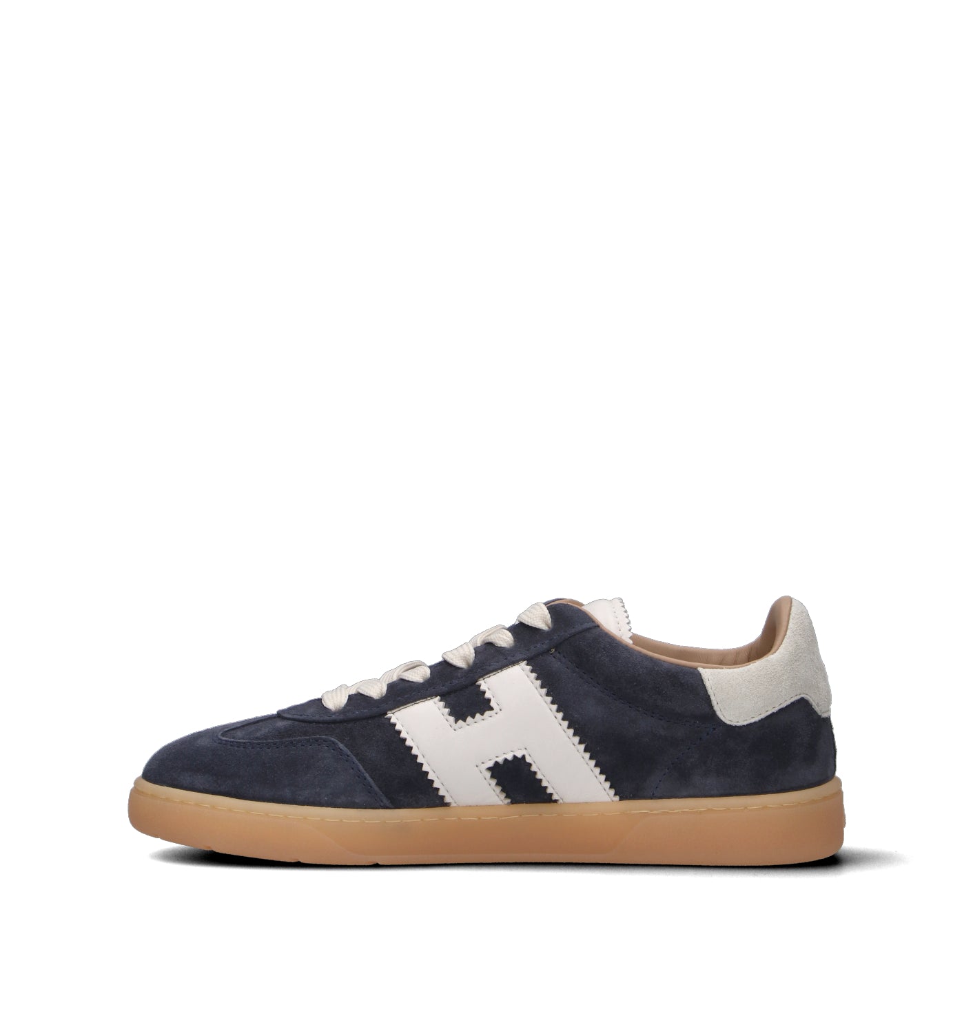 HOGAN COOL Sneaker donna blu in suede