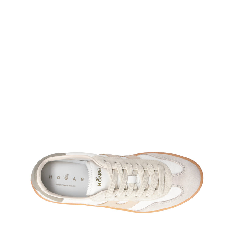 HOGAN Sneaker donna bianca in pelle