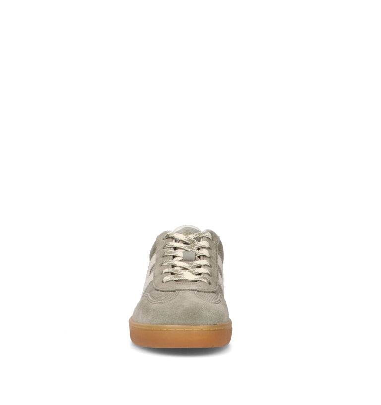 HOGAN Sneaker donna oliva in suede