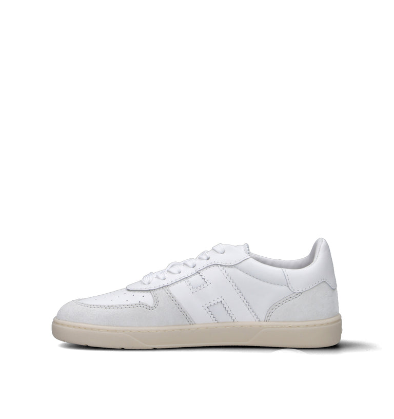 HOGAN COOL  Sneaker donna bianca in pelle