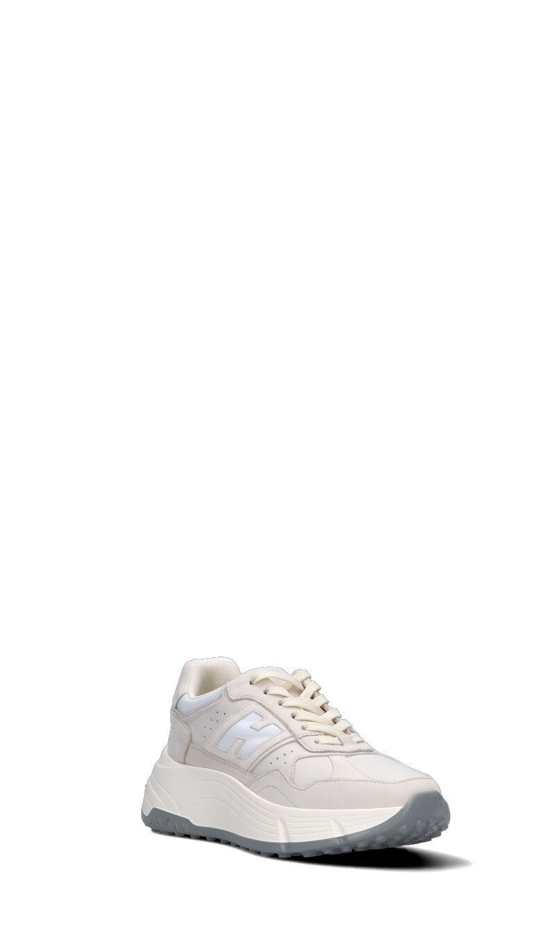 HOGAN Sneaker donna grigia in pelle