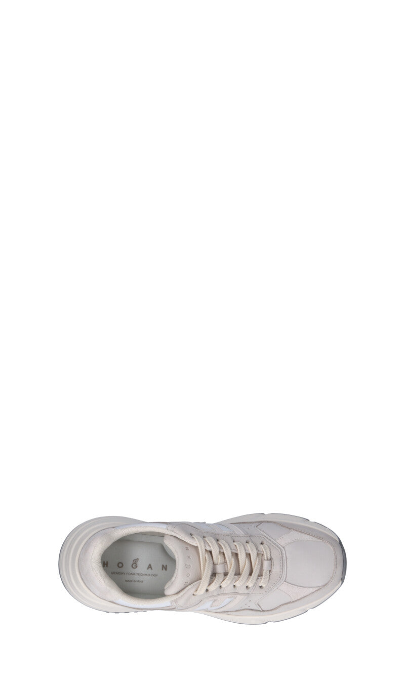 HOGAN Sneaker donna grigia in pelle