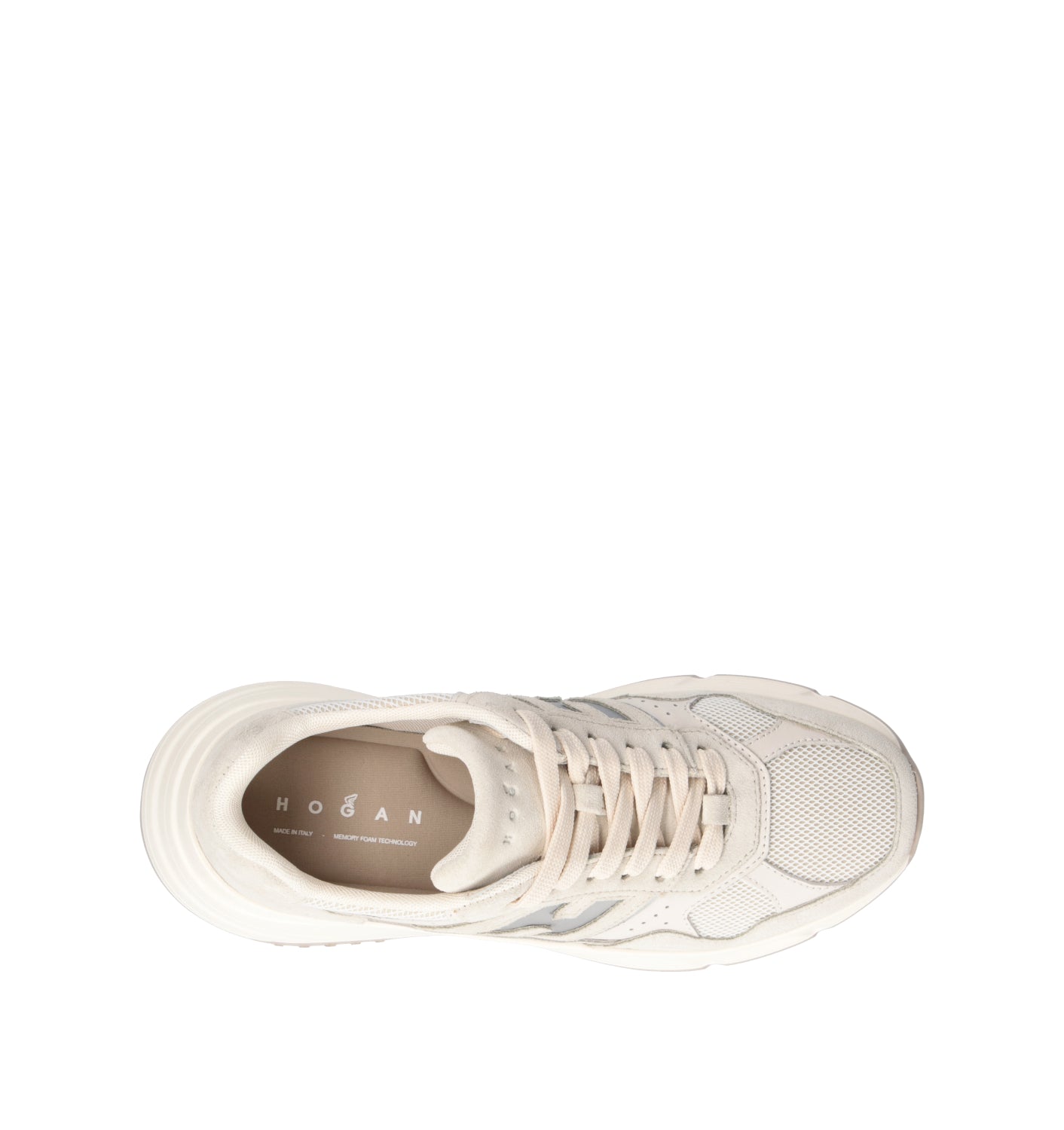 HOGAN Sneaker donna beige