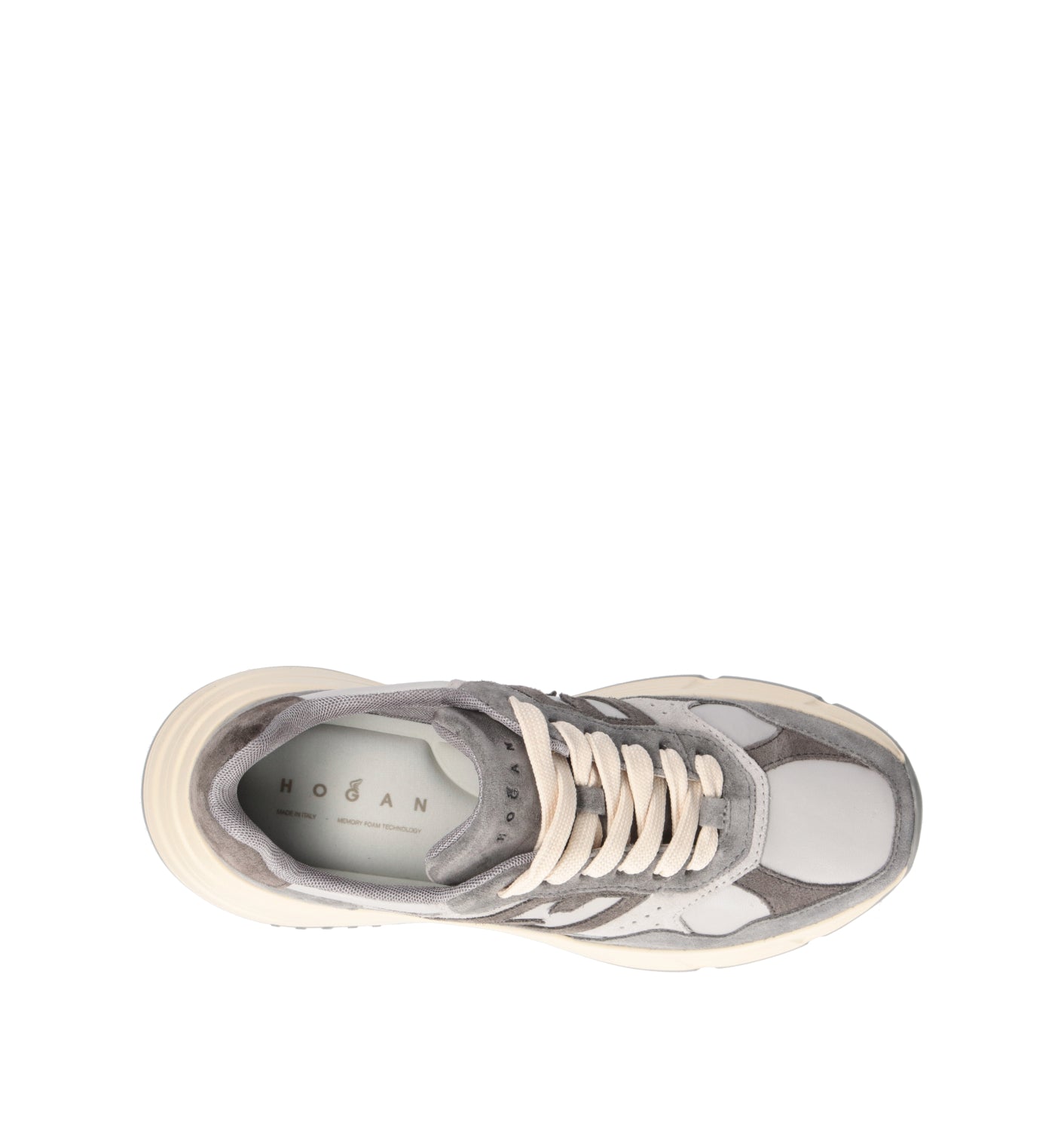 HOGAN Sneaker donna grigia/marrone