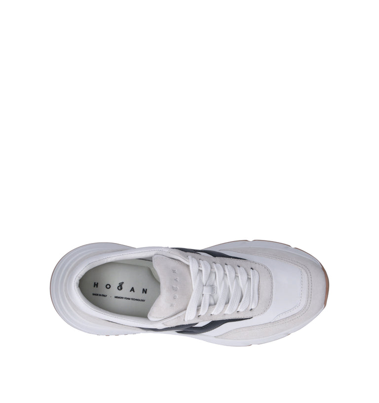 HOGAN Sneaker donna bianca/nera