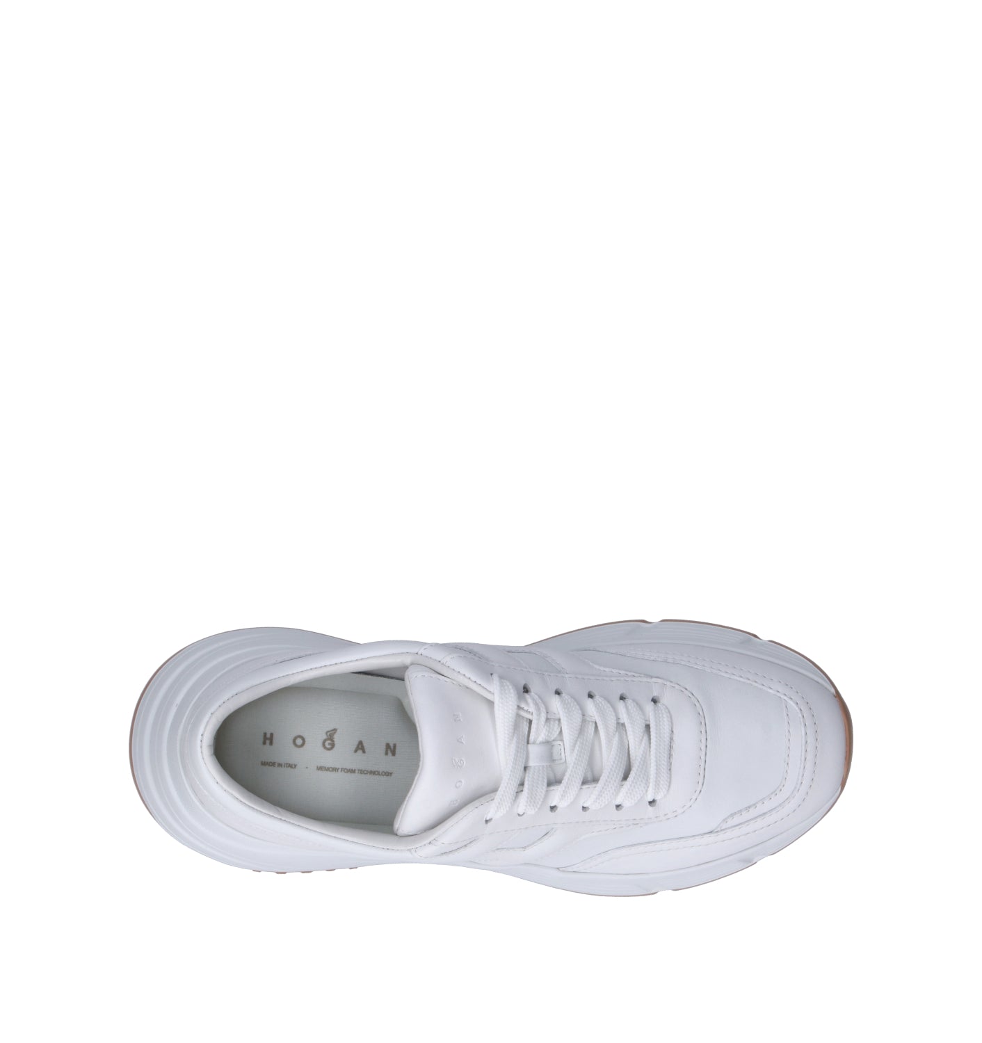 HOGAN HI-FI Sneaker donna bianca in pelle
