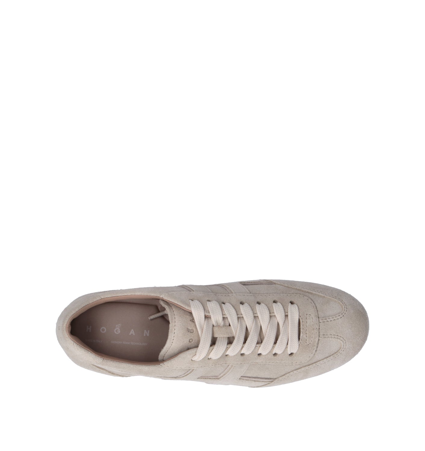 HOGAN OLYMPIA Sneaker donna biscotto in suede