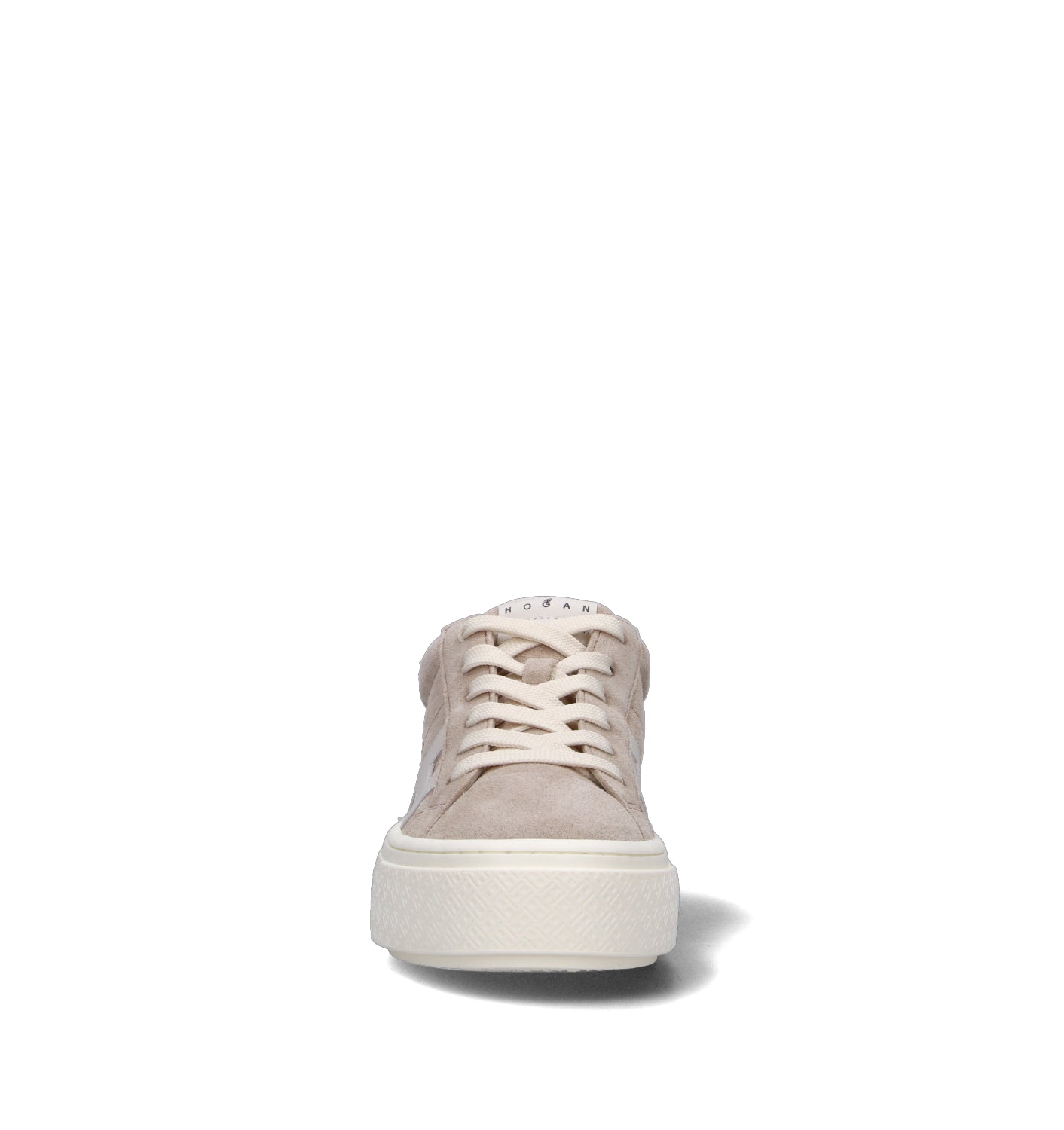 HOGAN CROSSWIND Sneaker donna beige in suede