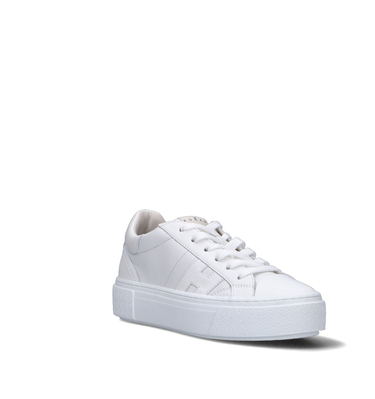 HOGAN CROSSWIND Sneaker donna bianca in pelle