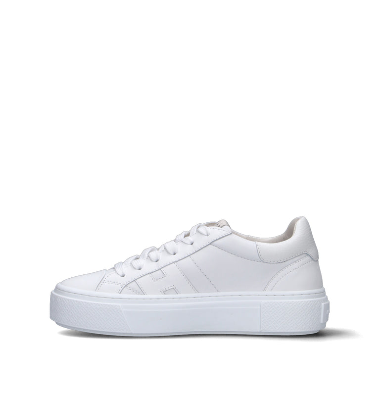 HOGAN CROSSWIND Sneaker donna bianca in pelle