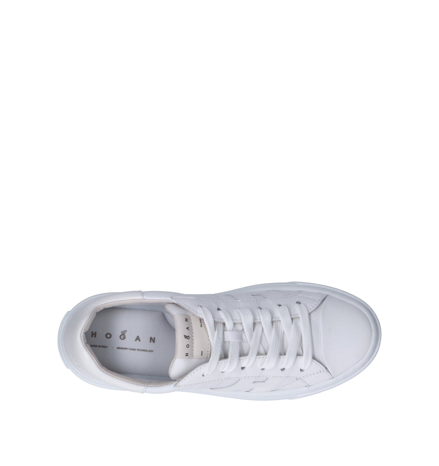 HOGAN CROSSWIND Sneaker donna bianca in pelle