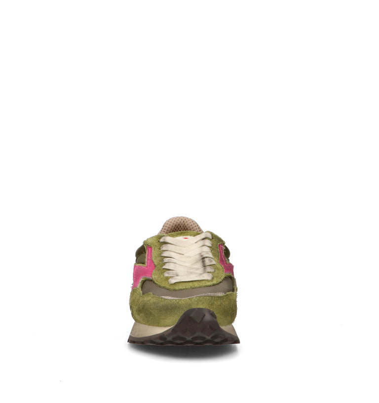 MOACONCEPT Sneaker donna verde/rosa
