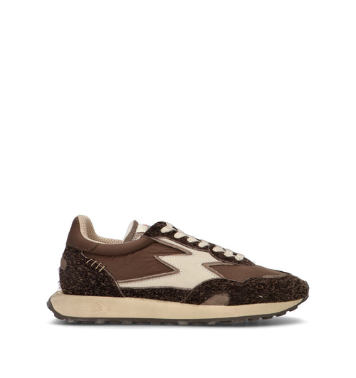 MOACONCEPT Sneaker donna marrone in suede