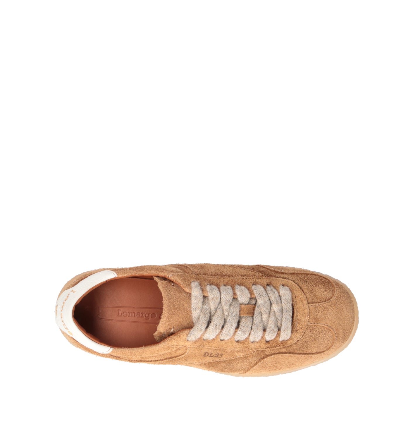 LEMARGO Sneaker donna beige in suede