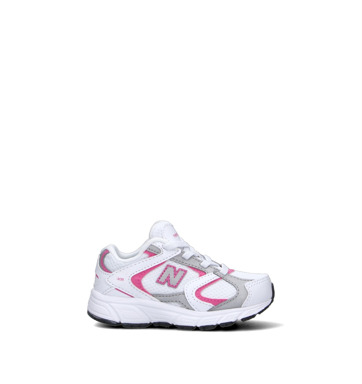 NEW BALANCE 408 Sneaker bimba bianca/rosa