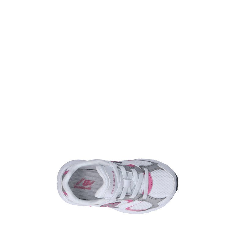NEW BALANCE 408 Sneaker bimba bianca/rosa
