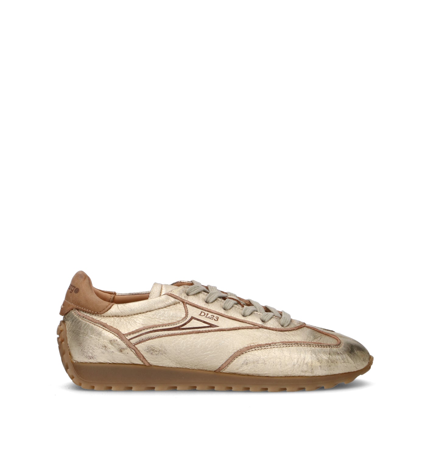 LEMARGO Sneaker donna platino in pelle