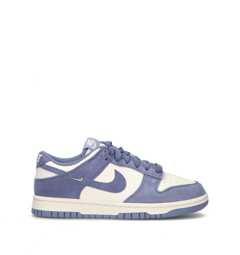 NIKE WMNS DUNK LOW Sneaker donna bianca/azzurra