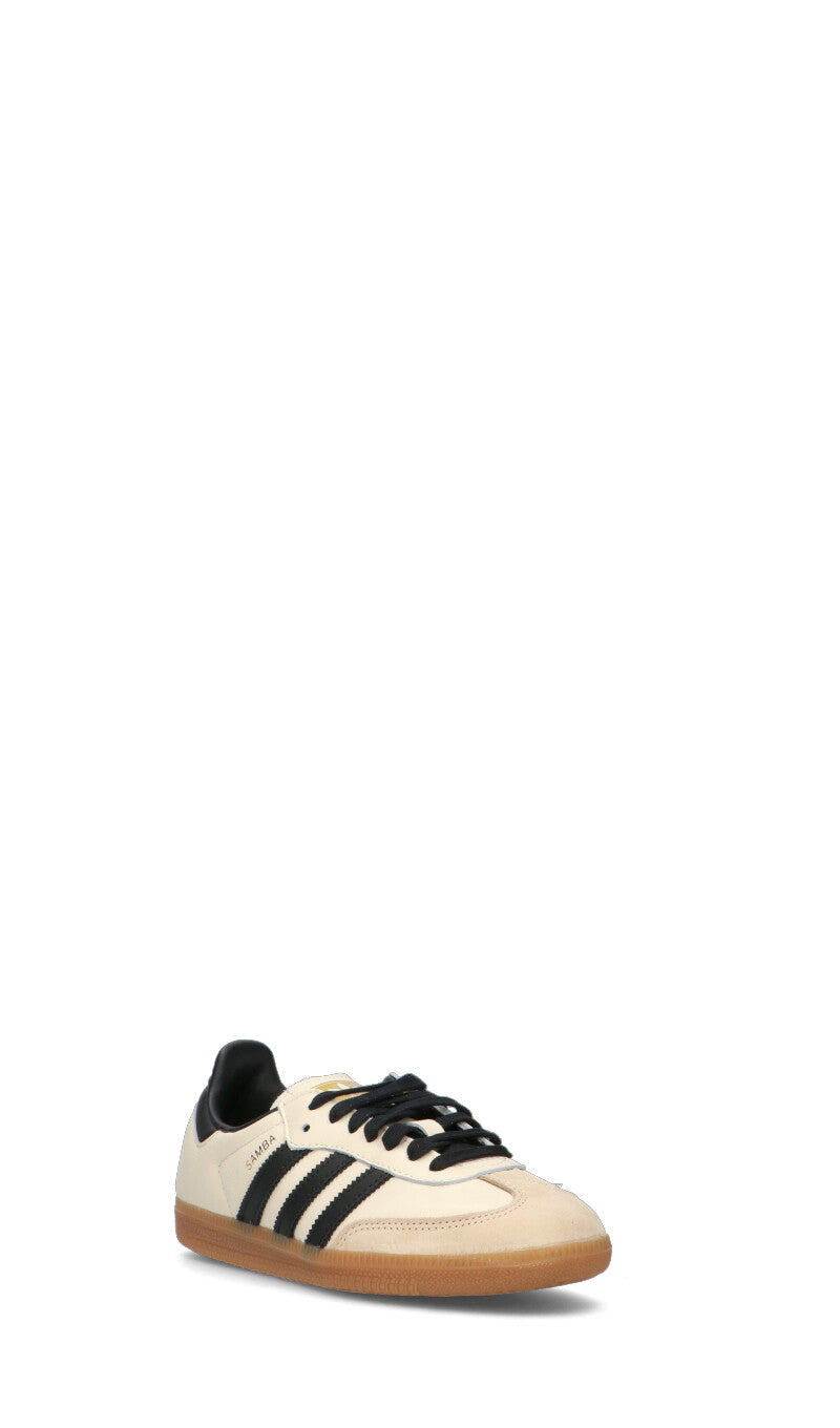 ADIDAS SAMBA OG W Sneaker donna bianca/nera in pelle