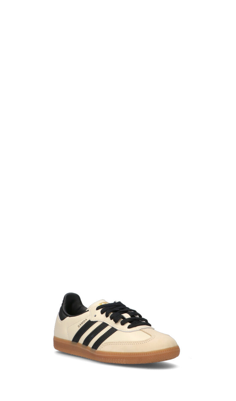 ADIDAS SAMBA OG W Sneaker donna panna/nero in pelle
