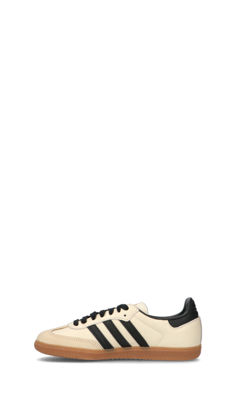 ADIDAS SAMBA OG W Sneaker donna panna/nero in pelle