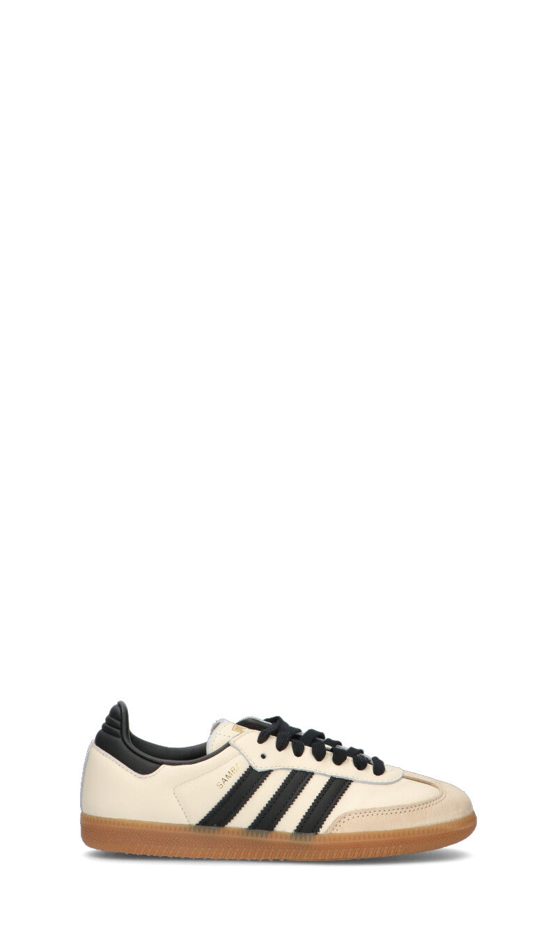 ADIDAS SAMBA OG W Sneaker donna bianca/nera in pelle