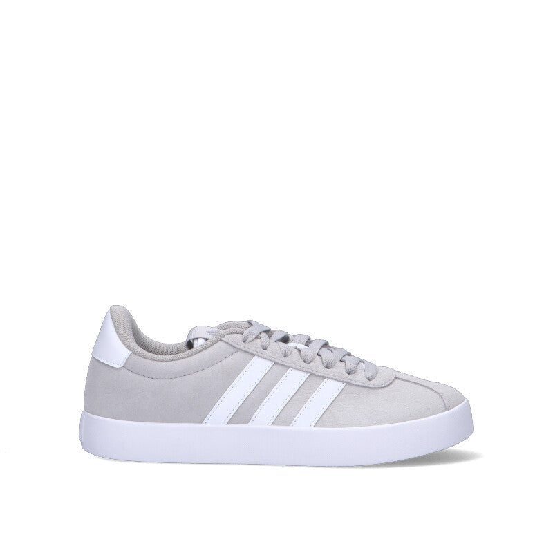 ADIDAS VL COURT 3.0 Sneaker donna grigia/bianca in suede