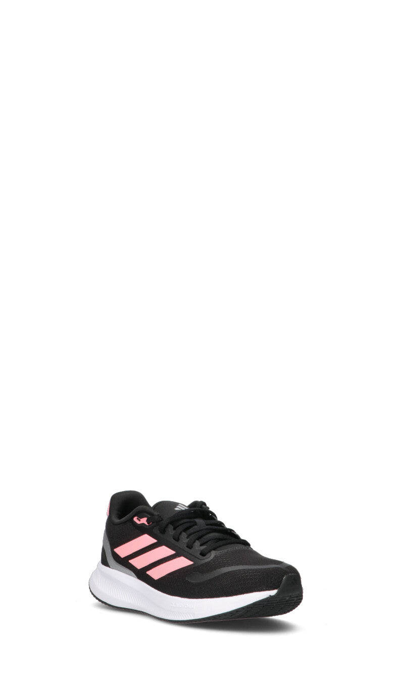ADIDAS RUNFALCON 5 J Scarpa running ragazza nera/rosa