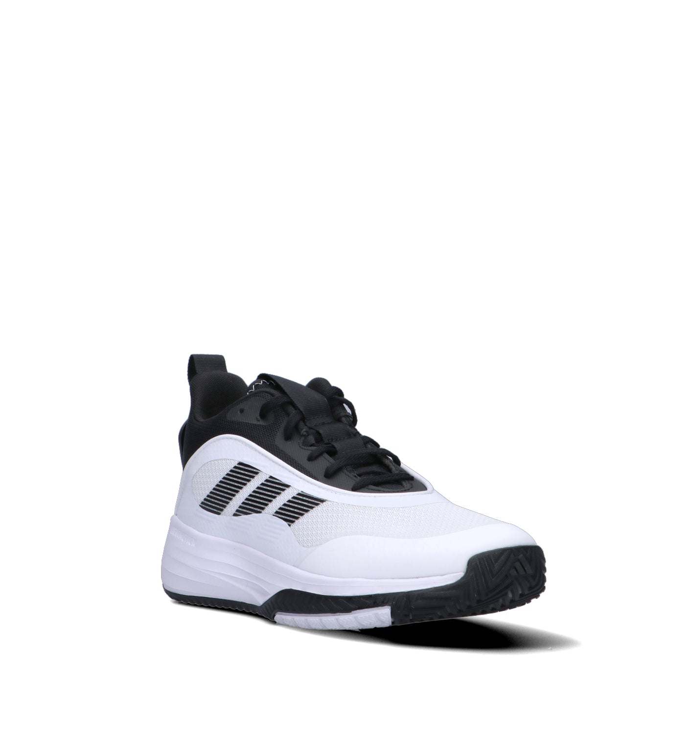 ADIDAS OWNTHEGAME 3.0 Scarpa basket uomo bianca/nera