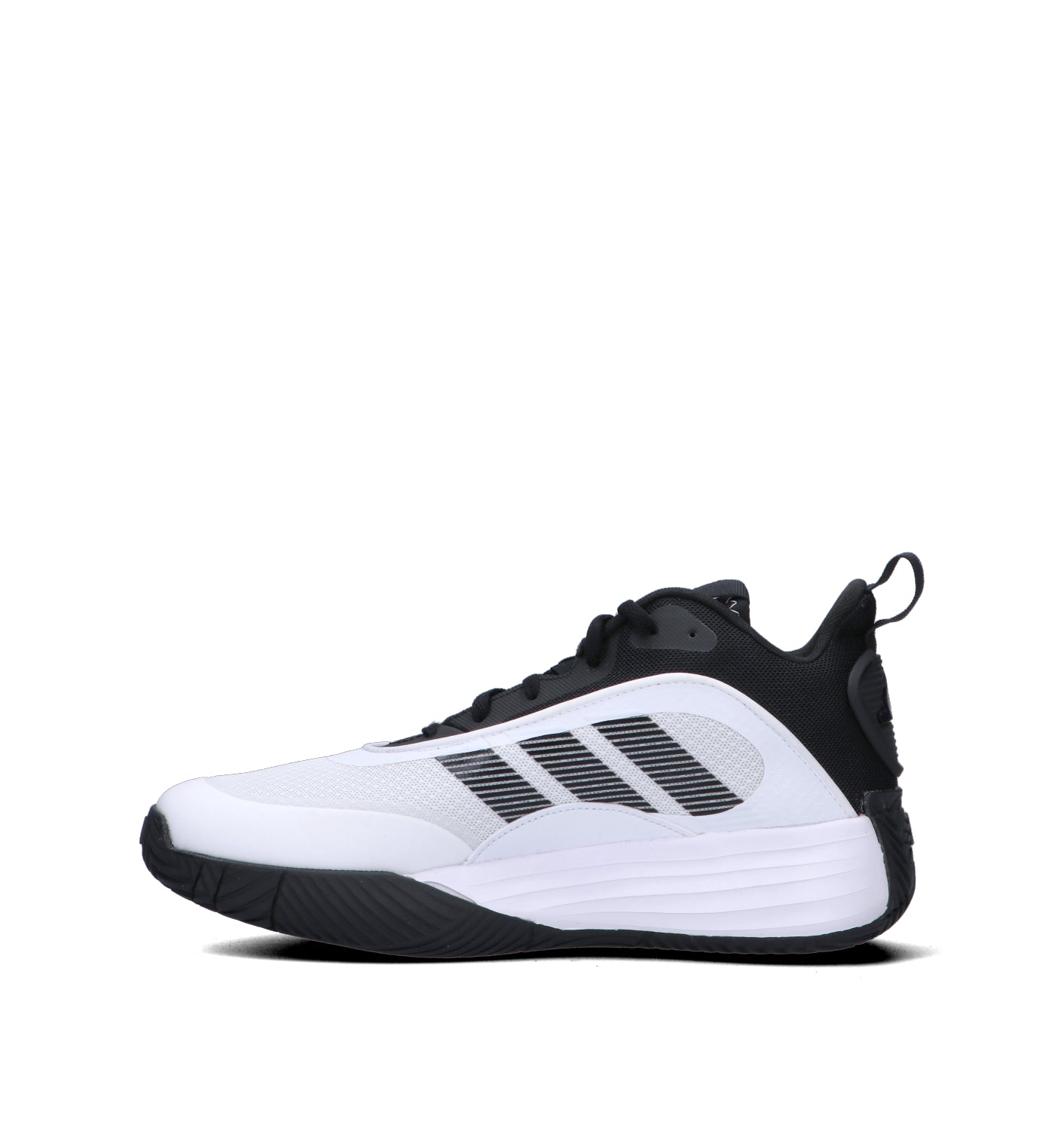 ADIDAS OWNTHEGAME 3.0 Scarpa basket uomo bianca/nera