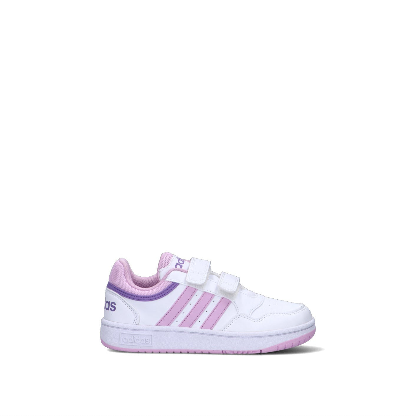 ADIDAS HOOPS 3.0 CF C Sneaker bimba bianca/rosa