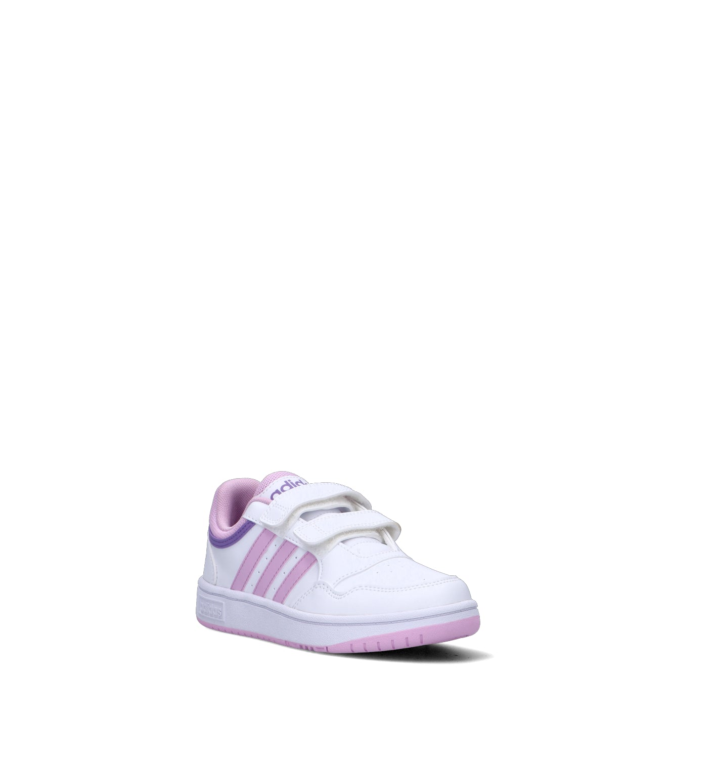 ADIDAS HOOPS 3.0 CF C Sneaker bimba bianca/rosa