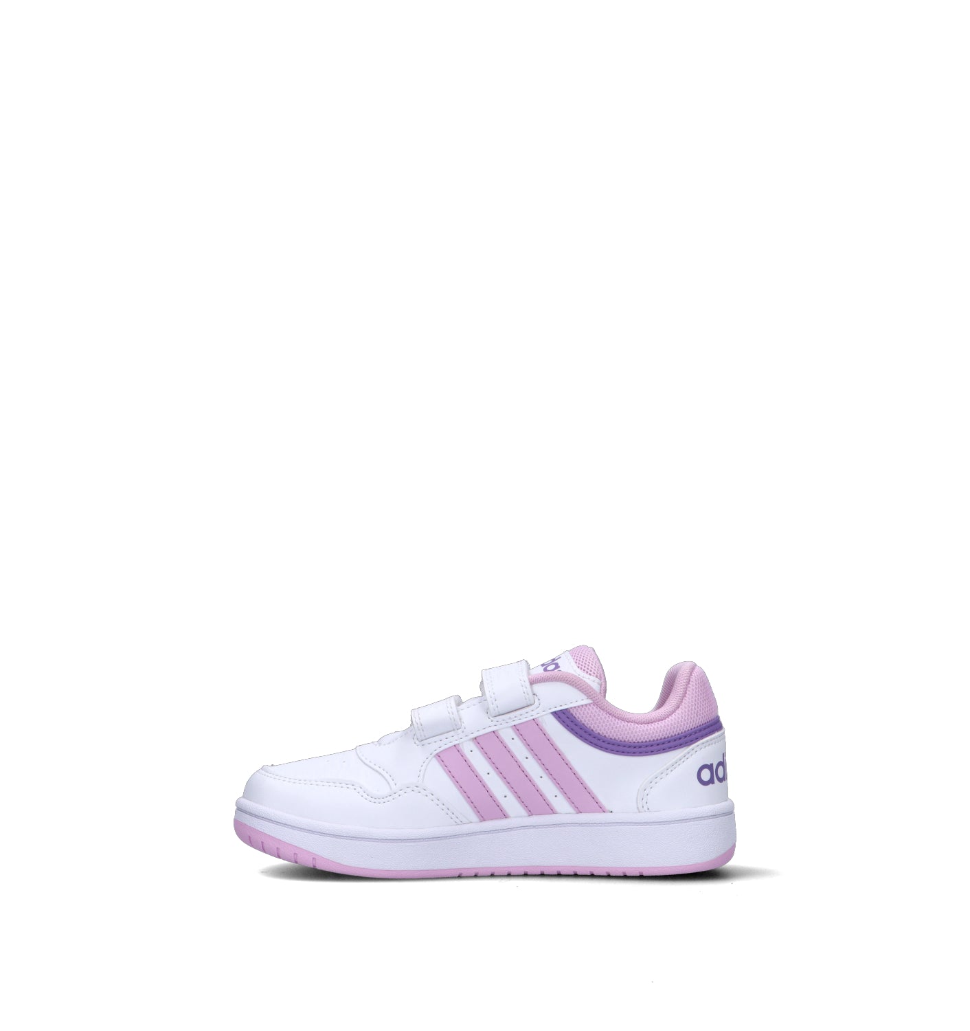 ADIDAS HOOPS 3.0 CF C Sneaker bimba bianca/rosa