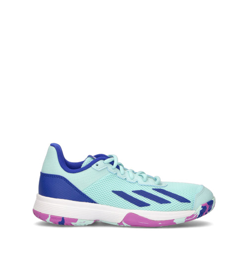 ADIDAS COURTFLASH K Sneaker donna acquamarina/blu